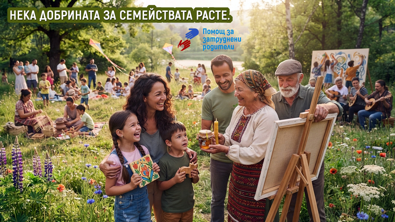 Нека добрината в семействата расте.